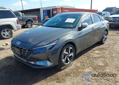 2023 Hyundai Elantra Limited from USA, damaged, VIN KMHLP4AG1PU573807